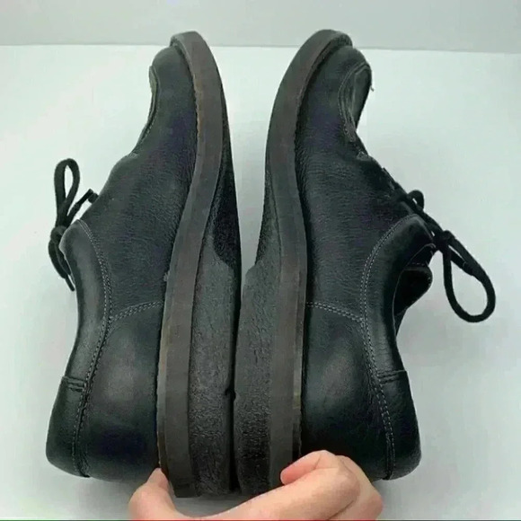 Ecco mens oxfords size 47 13-13.5 Black leather main image 8